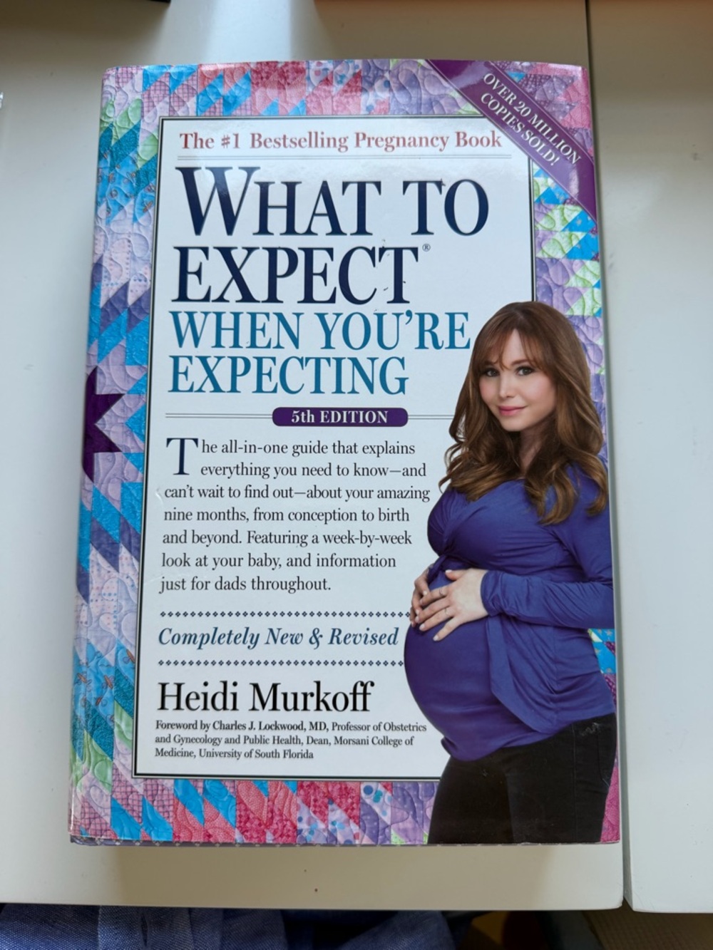 What to Expect When You're Expecting by Heidi Murkoff - Blue Cover
